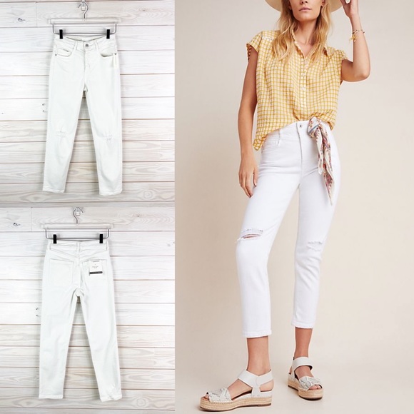 Pilcro Ultra High Rise Slim Straight Jeans - Picture 1 of 9